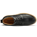 Tênis Masculino em Couro Aumenta Altura - Elevator Business