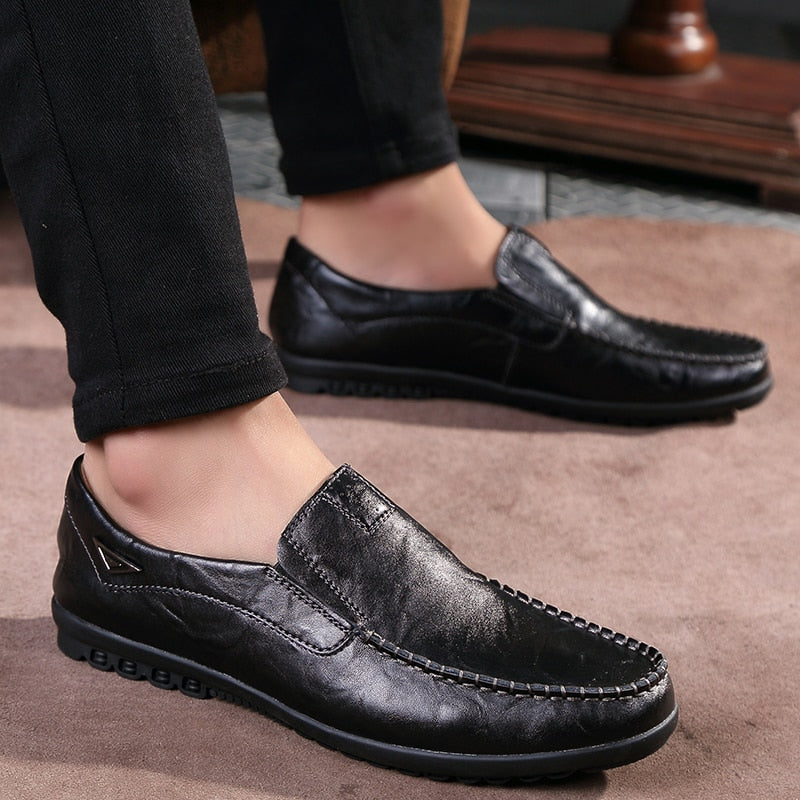 Sapato Mocassim Masculino de Couro - Dubai