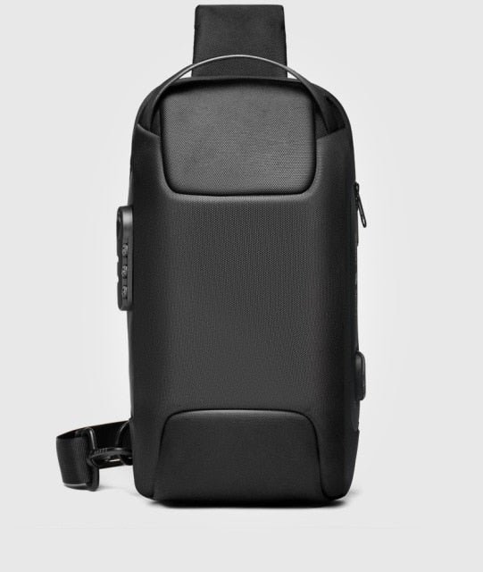 Bolsa de Ombro Impermeável Antifurto Usb - Smart Bag + Brinde