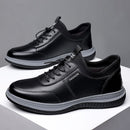 Tênis Casual Masculino de Couro - Top Comfort