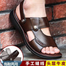 Sandália Ortopédica Masculina de Couro - Caribe